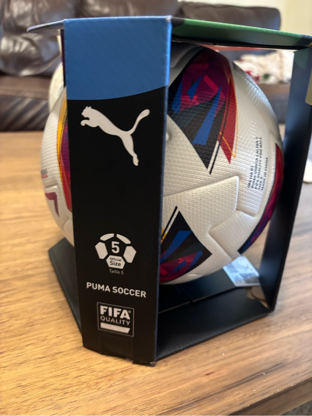 - Puma Orbita La Liga FIFA Quality Pro Ball White 083645-01 Size 5